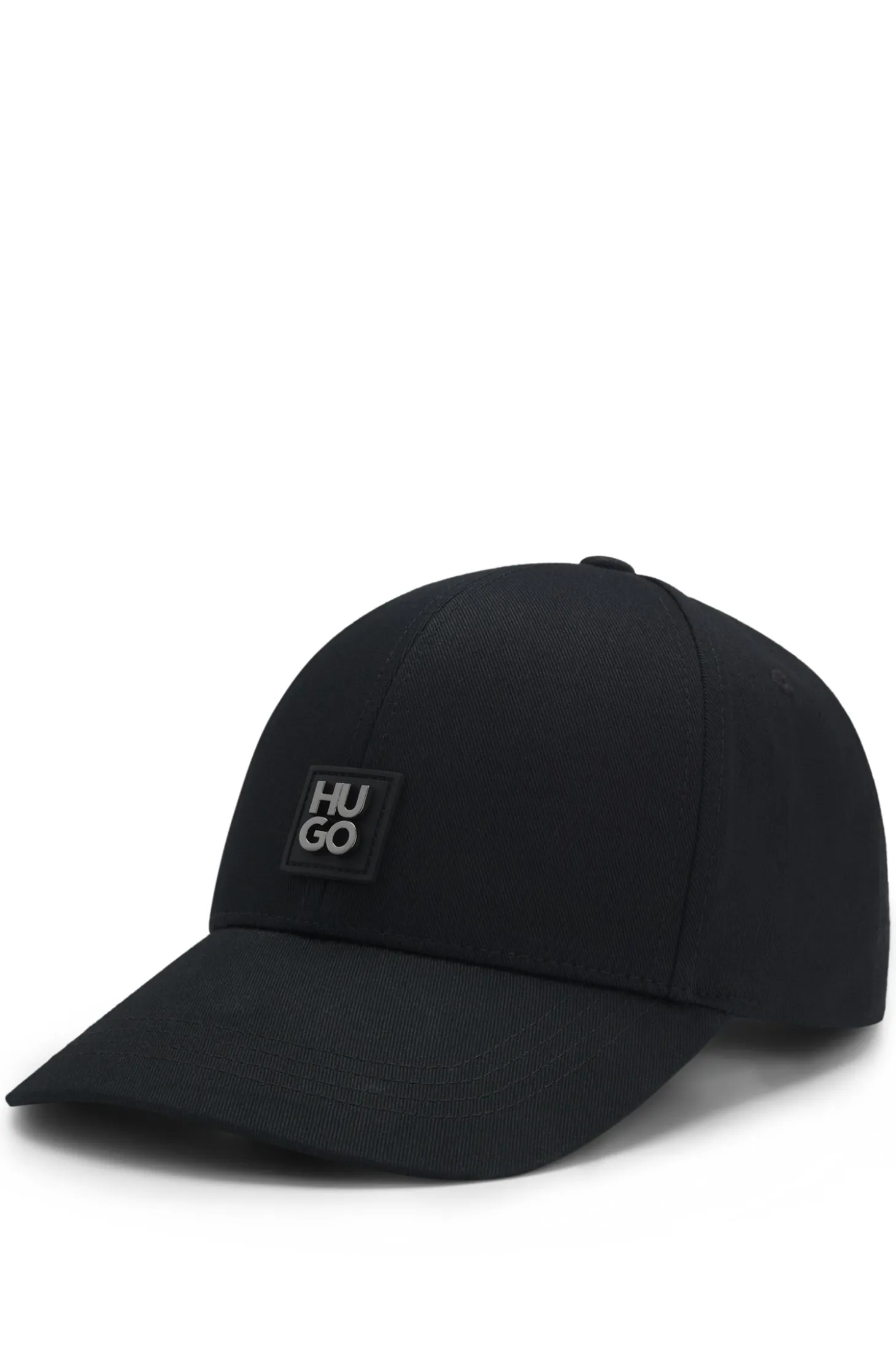 Cap aus Baumwoll-Twill mit Stack-Logo