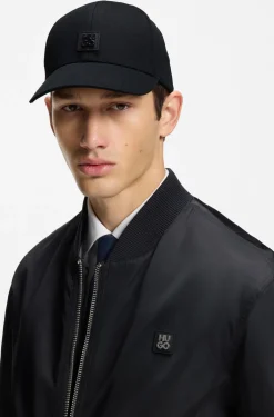 Cap aus Baumwoll-Twill mit Stack-Logo