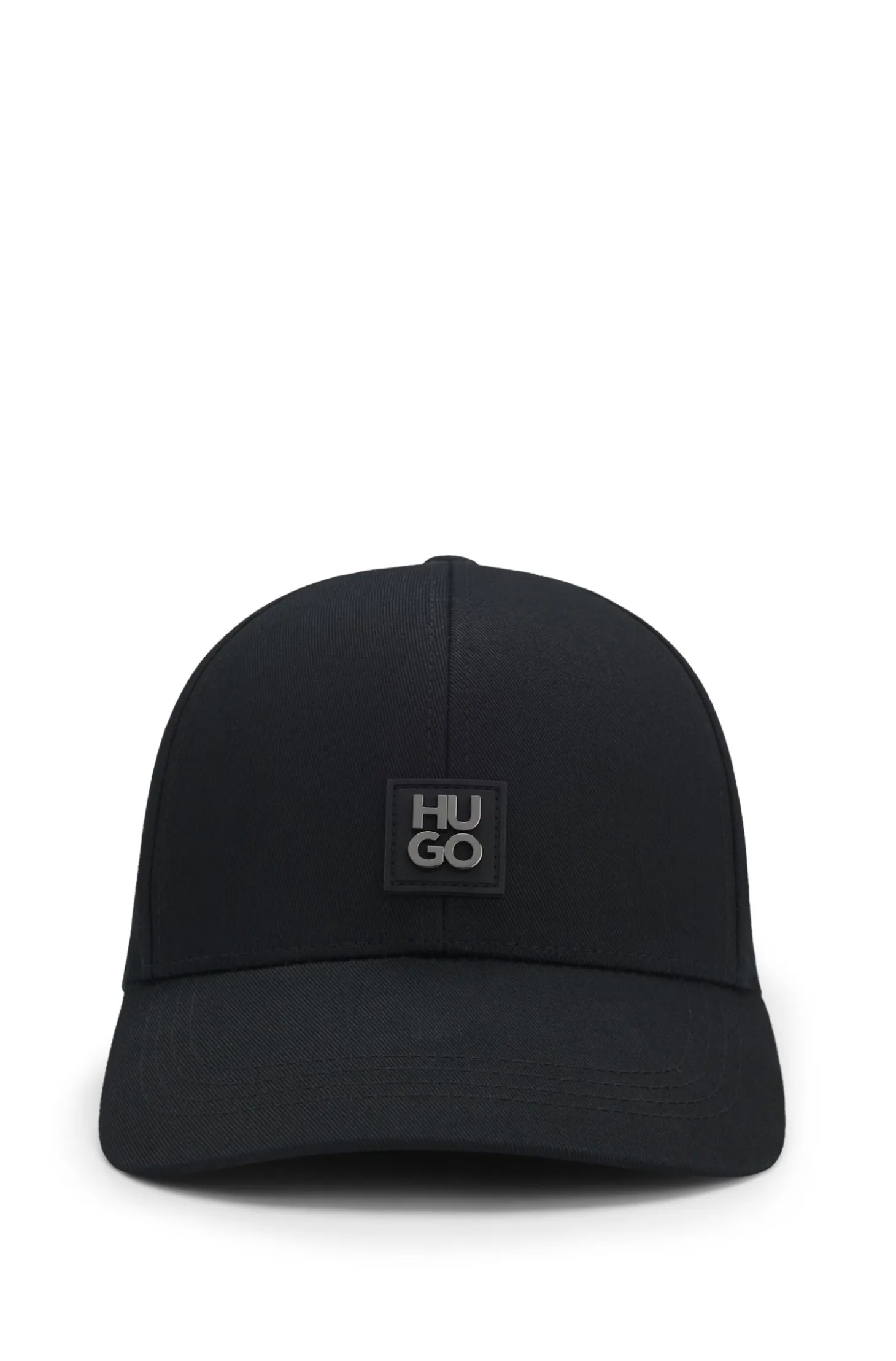 Cap aus Baumwoll-Twill mit Stack-Logo