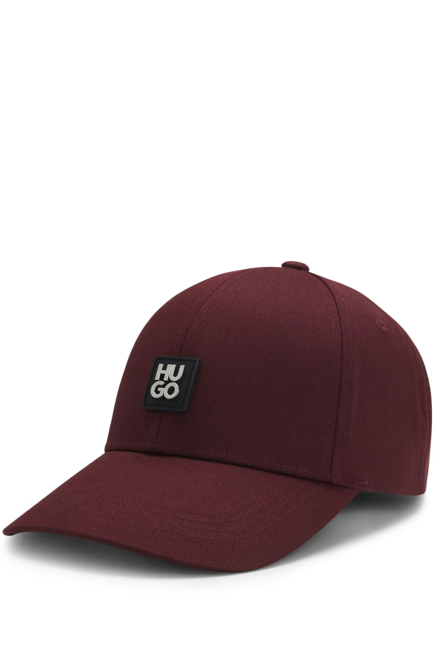 Cap aus Baumwoll-Twill mit Stack-Logo