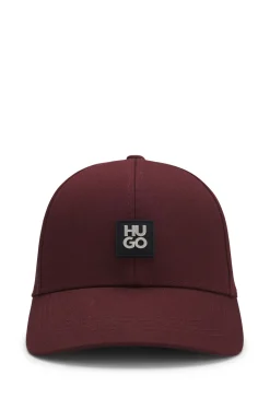 Cap aus Baumwoll-Twill mit Stack-Logo