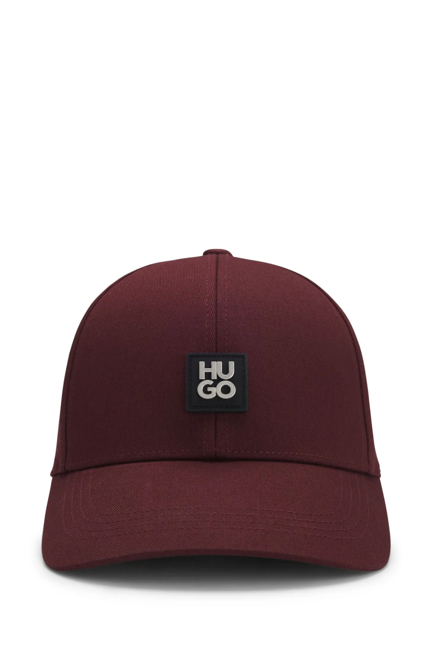 Cap aus Baumwoll-Twill mit Stack-Logo