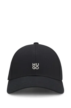 Cap aus Baumwoll-Twill mit Stack-Logo-Schriftzug