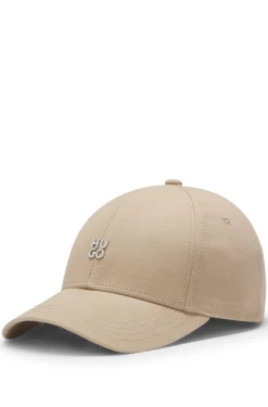 Cap aus Baumwoll-Twill mit Stack-Logo-Schriftzug