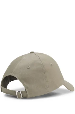 Cap aus Baumwoll-Twill mit tonaler Logo-Stickerei