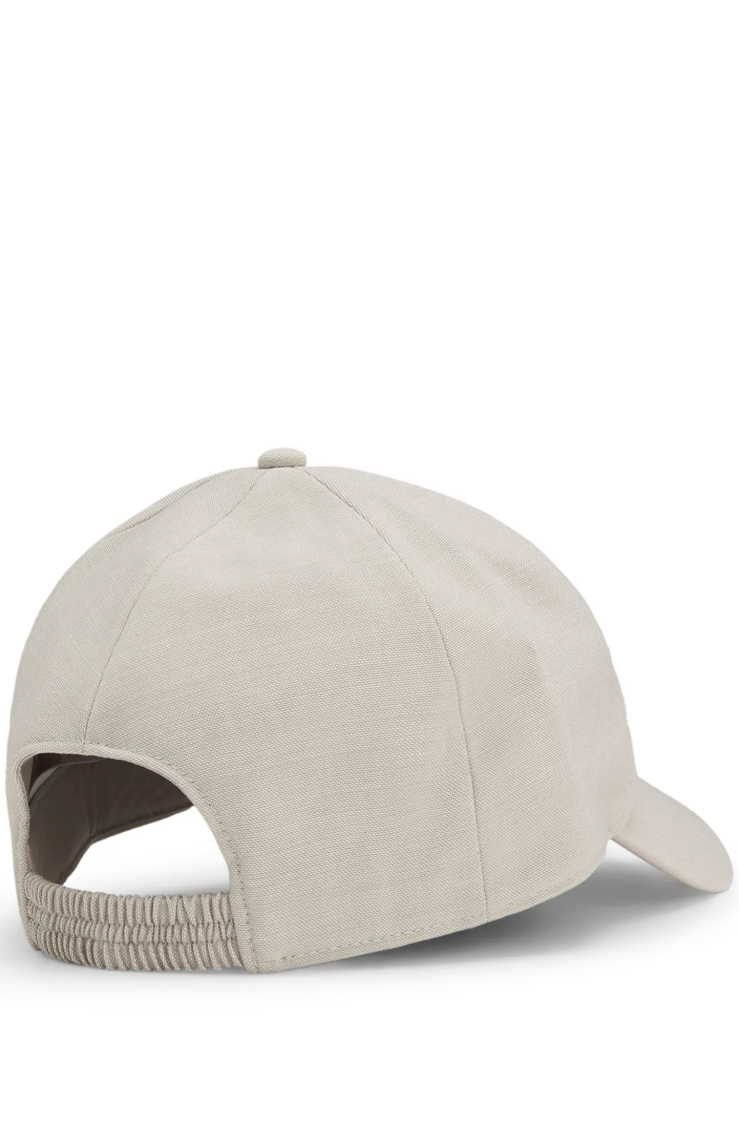 Cap aus Schurwolle mit Logo-Besatz