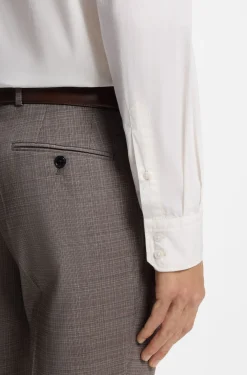 Casual-Fit Hemd im Heritage-Stil aus Baumwoll-Popeline
