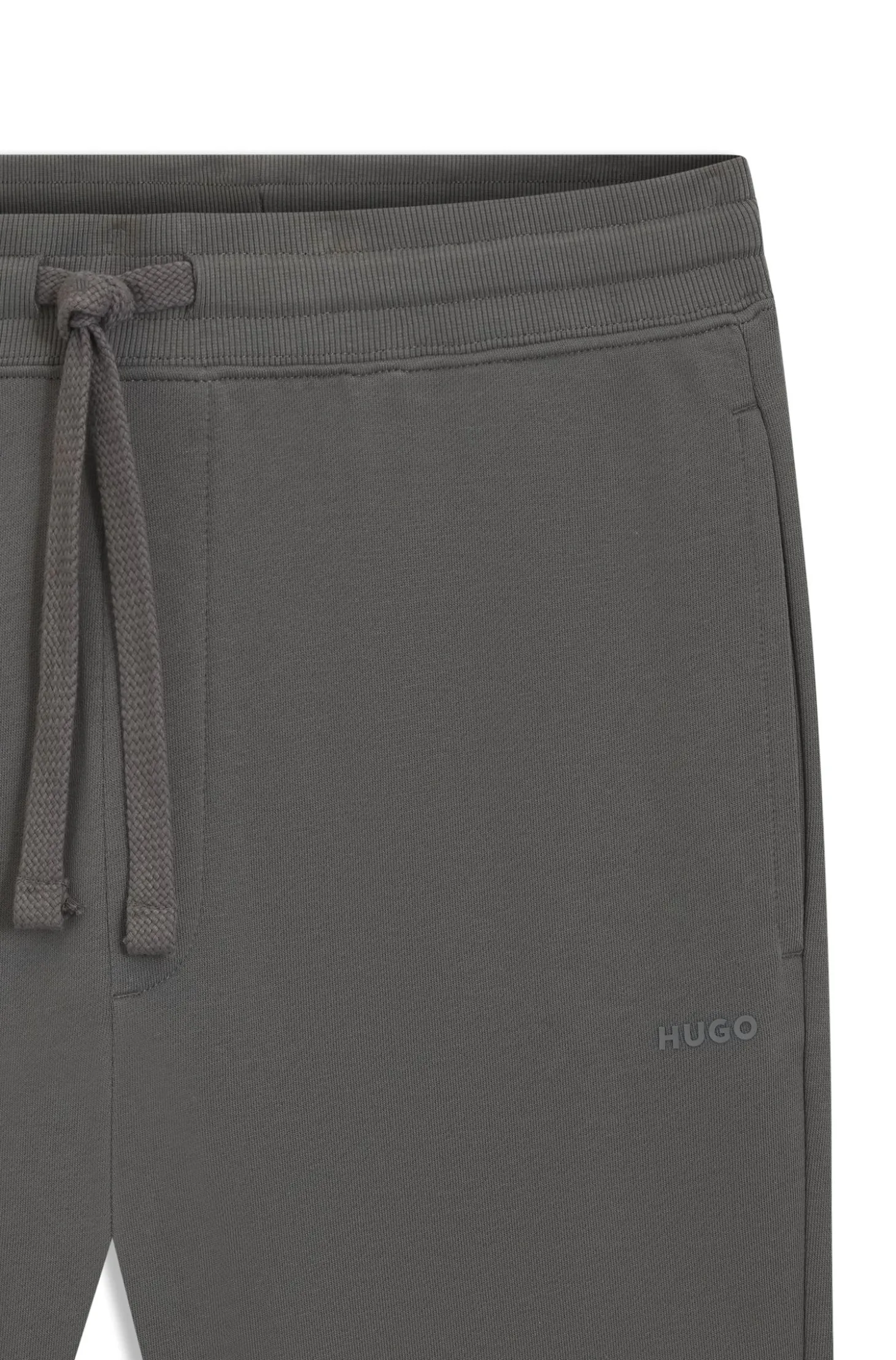 Casual-Hose aus Baumwolle mit elastischen Bündchen