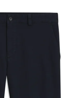 Chino aus strukturierter Stretch-Baumwolle