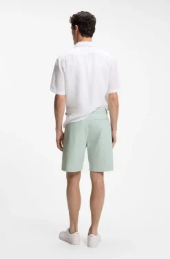 Chino-Style Shorts aus baumwollreichem Twill