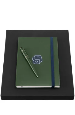 Coordinated A5 notebook and pen set