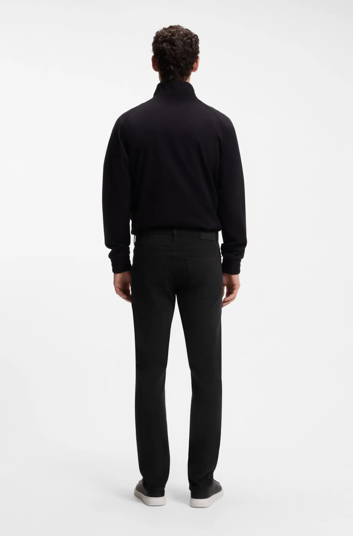 Delaware Slim-Fit Hose aus elastischer Baumwoll-Gabardine