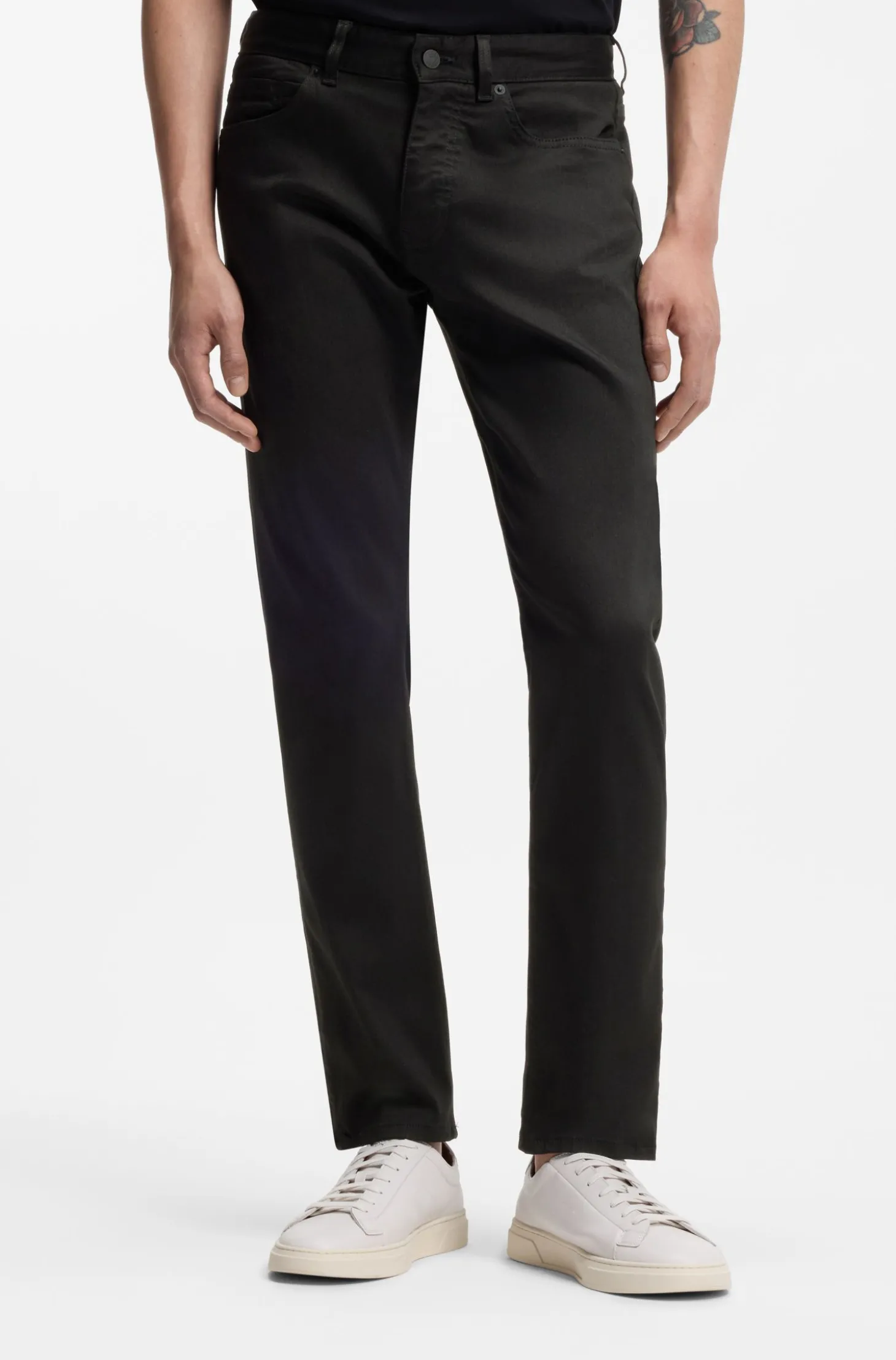 Delaware Slim-Fit Hose aus strapazierfähigem Twill