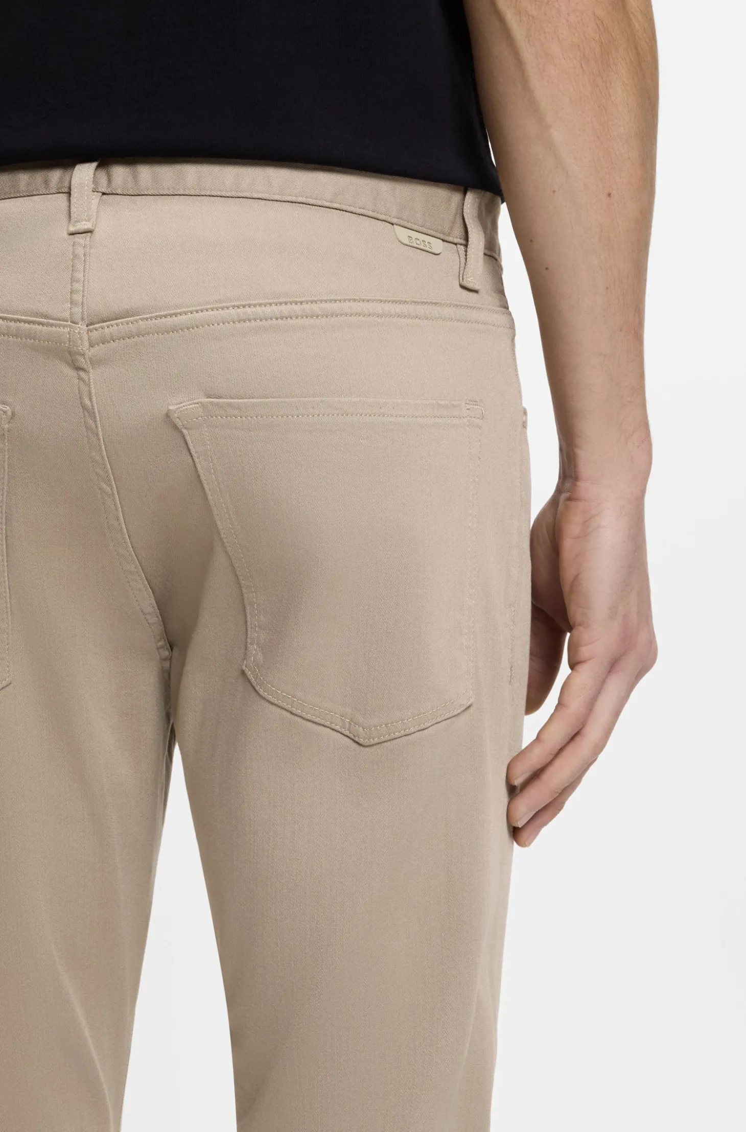 Delaware Slim-Fit Hose aus strapazierfähigem Twill