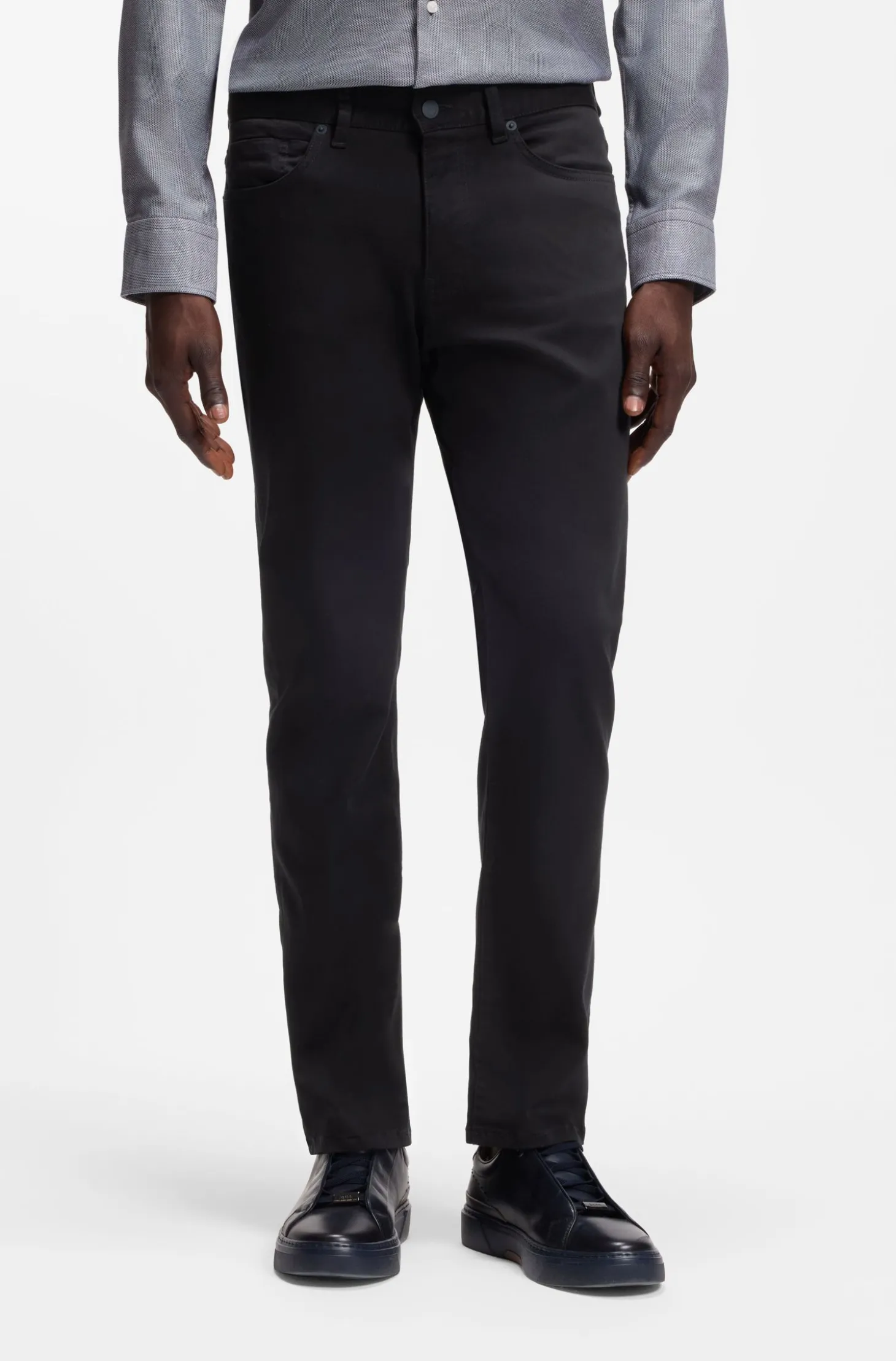 Delaware Slim-Fit Hose aus strapazierfähigem Twill