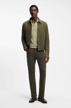 Delaware Slim-Fit Hose aus strapazierfähigem Twill
