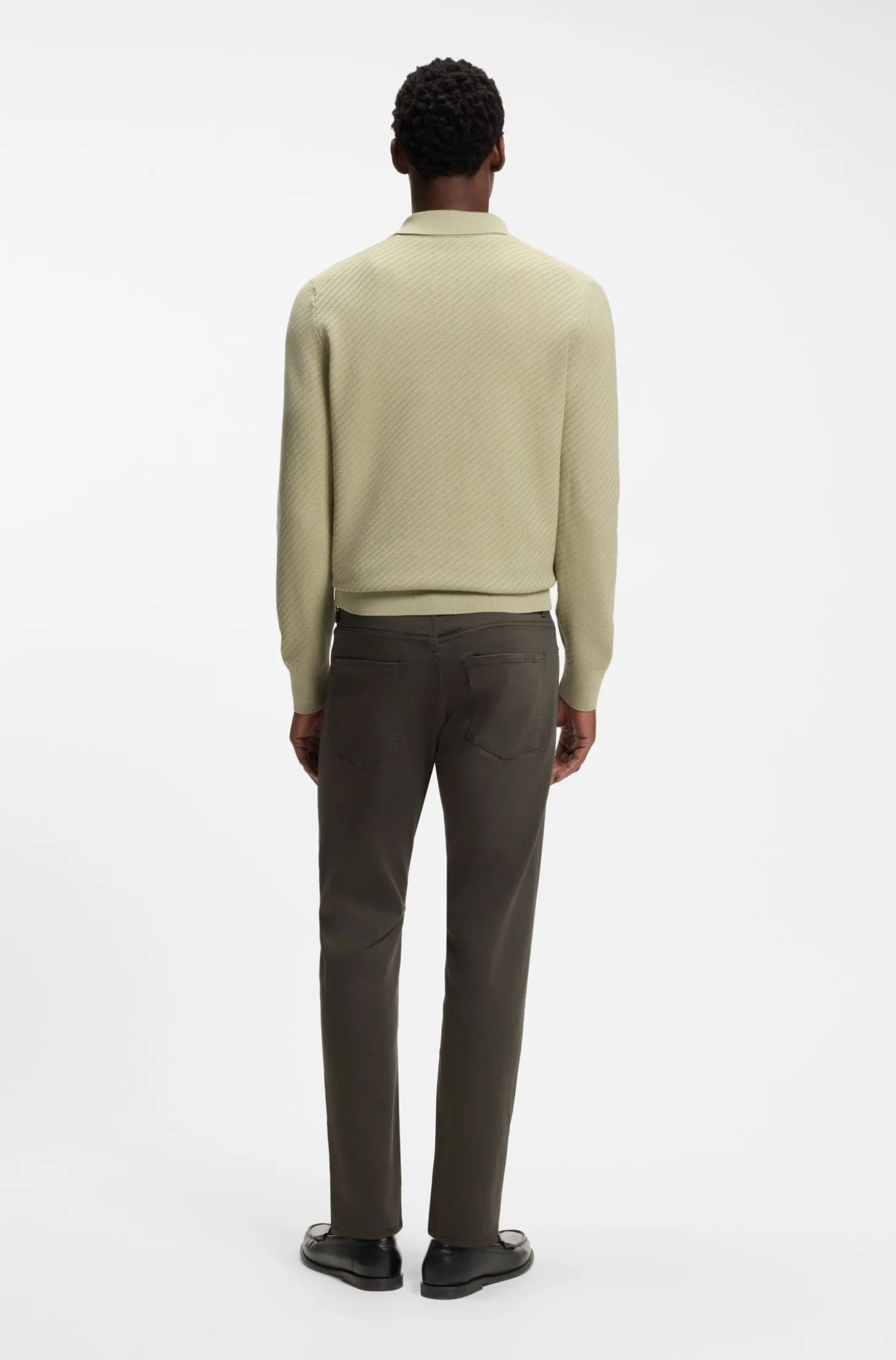 Delaware Slim-Fit Hose aus strapazierfähigem Twill