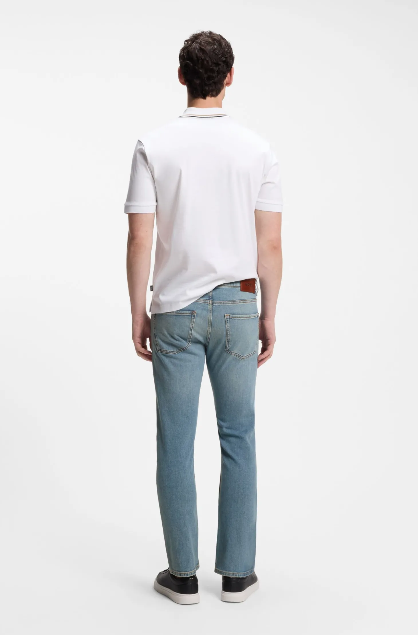 Delaware Slim-Fit Jeans aus bequemem Stretch-Denim in Blau