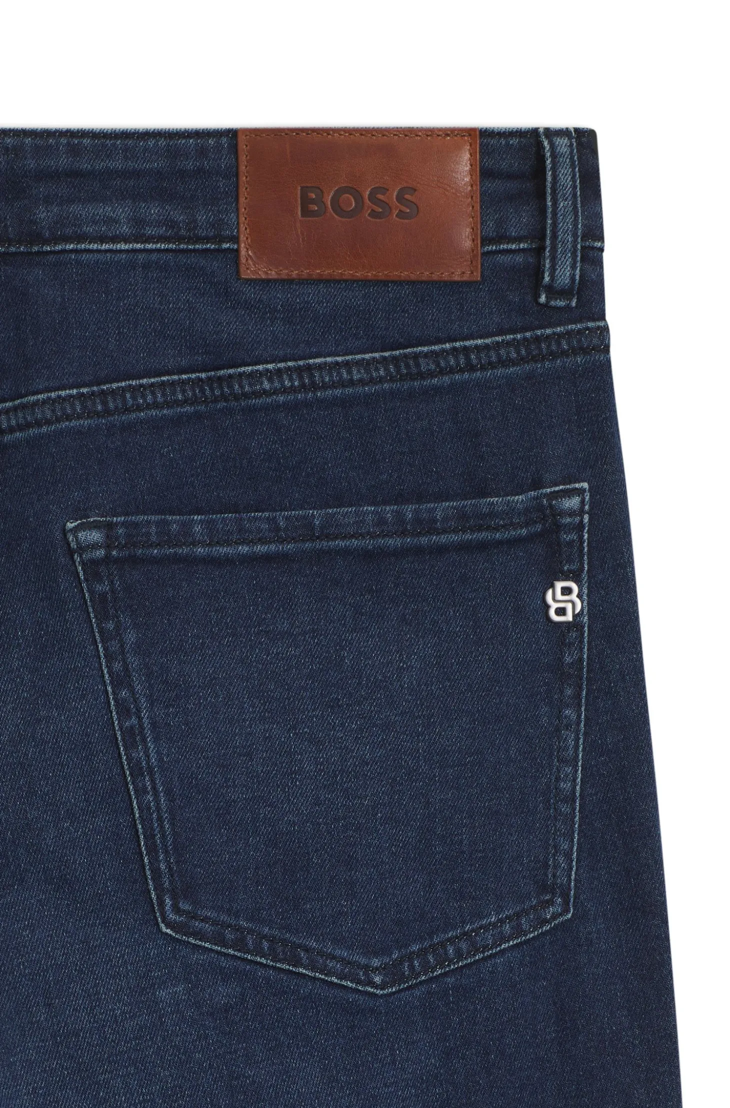 Delaware Slim-Fit Jeans aus bequemem Stretch-Denim in Blau