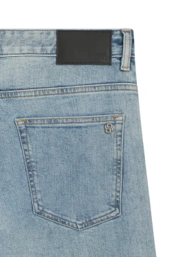 Delaware Slim-Fit Jeans aus bequemem blauem Stretch-Denim