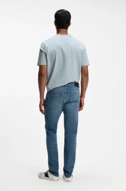 Delaware Slim-Fit Jeans aus bequemem Stretch-Denim in Blau