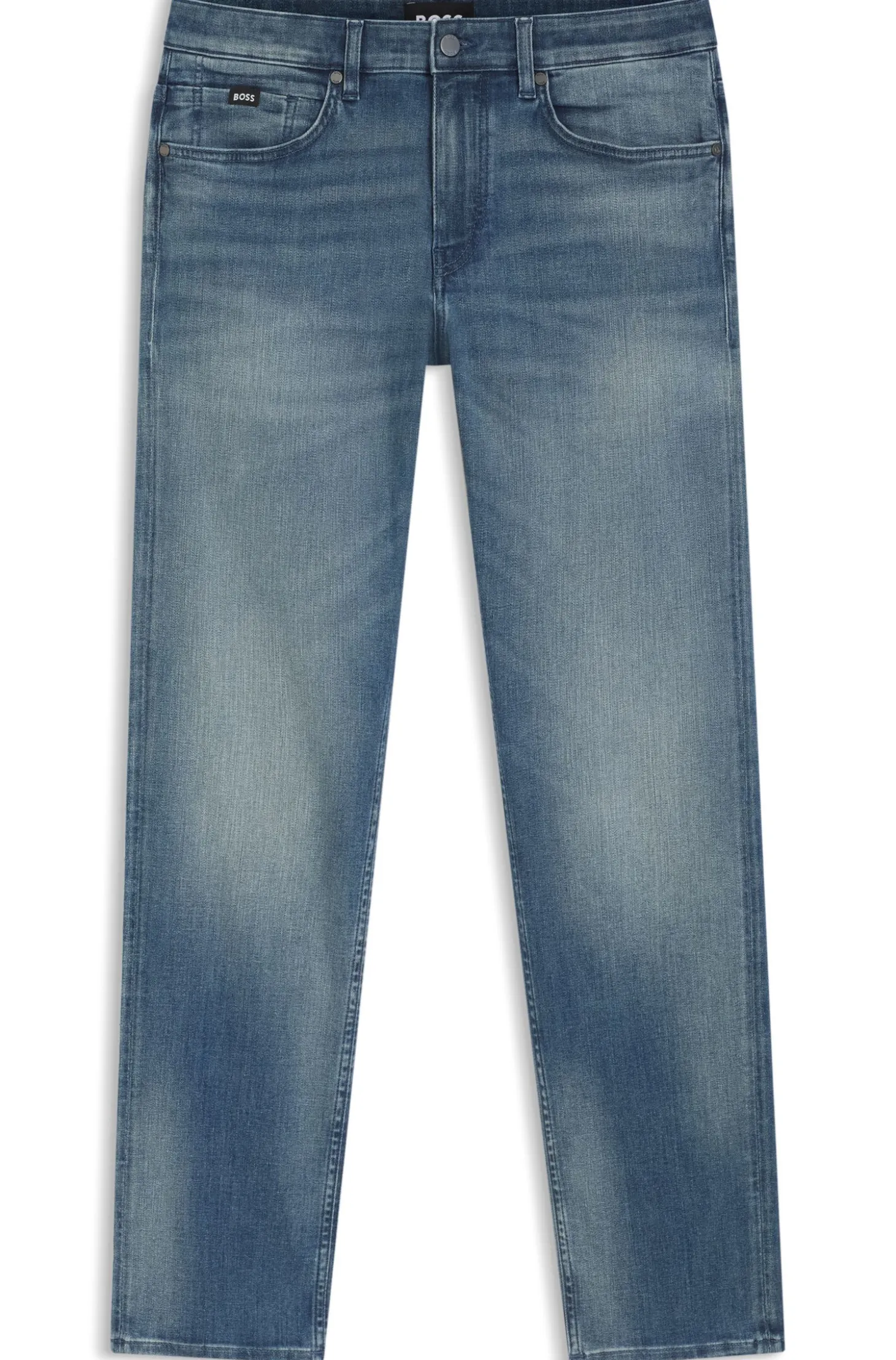 Delaware Slim-Fit Jeans aus blauem leichtem Denim