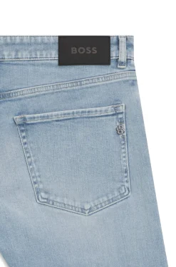 Delaware Slim-Fit Jeans aus blauem Denim