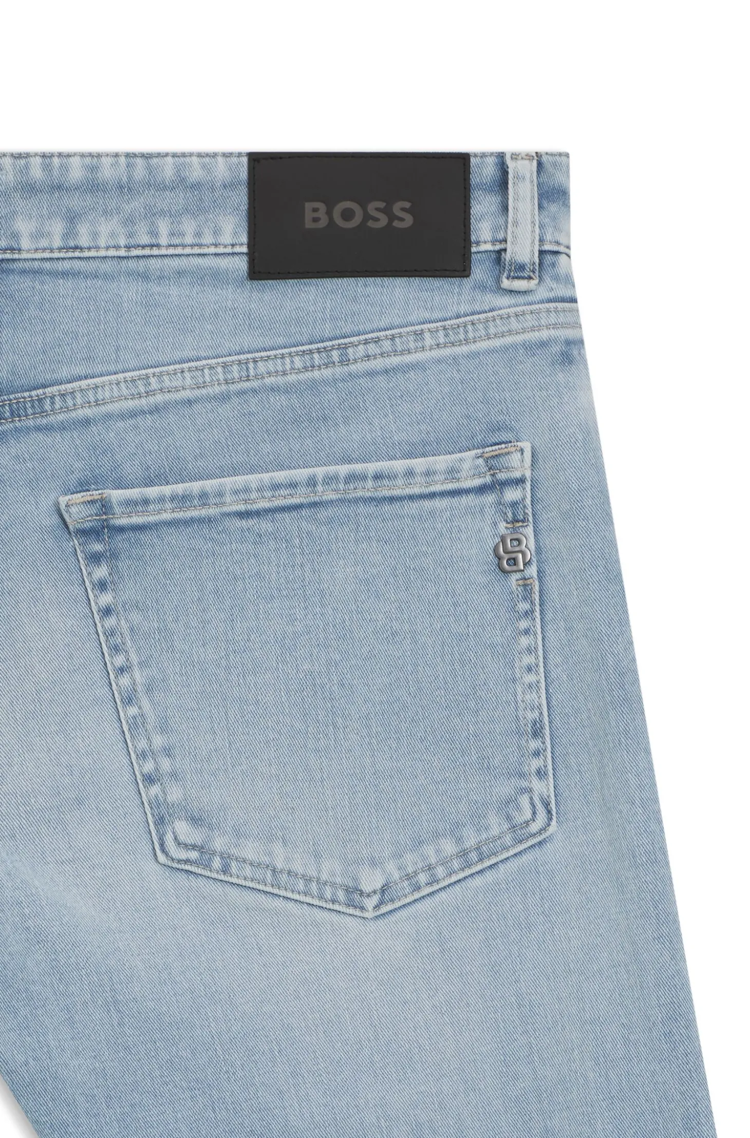 Delaware Slim-Fit Jeans aus blauem Denim