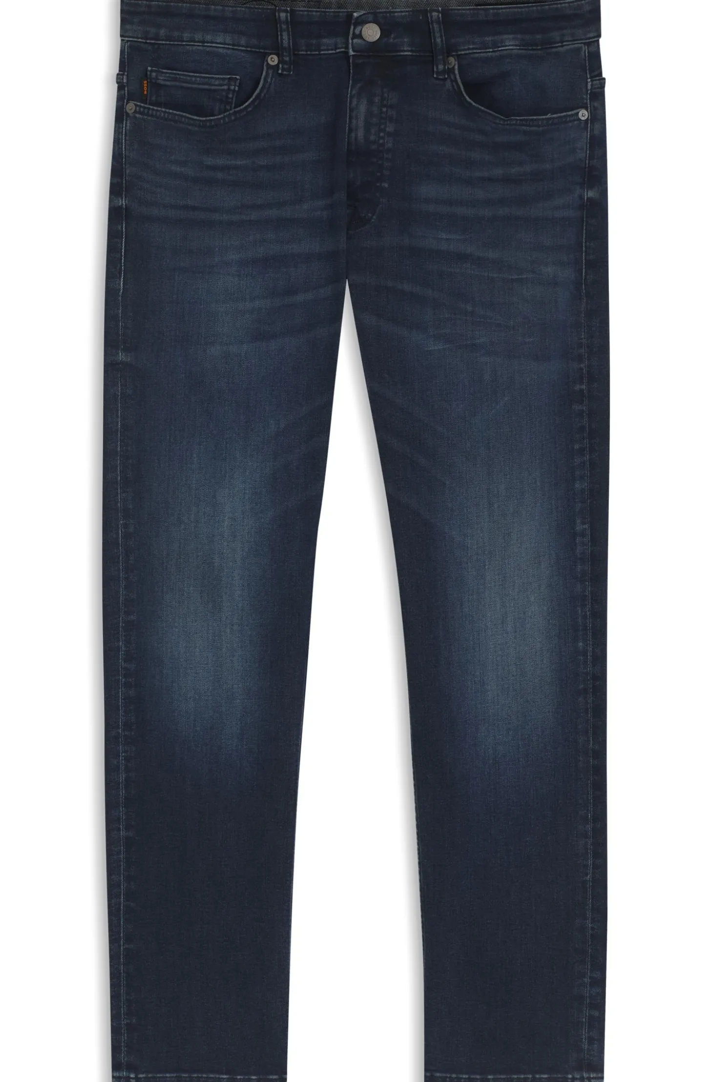 Delaware Slim-Fit Jeans aus blauem Soft-Motion-Denim
