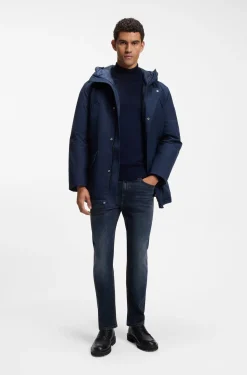 Delaware Slim-Fit Jeans aus blauem Soft-Motion-Denim