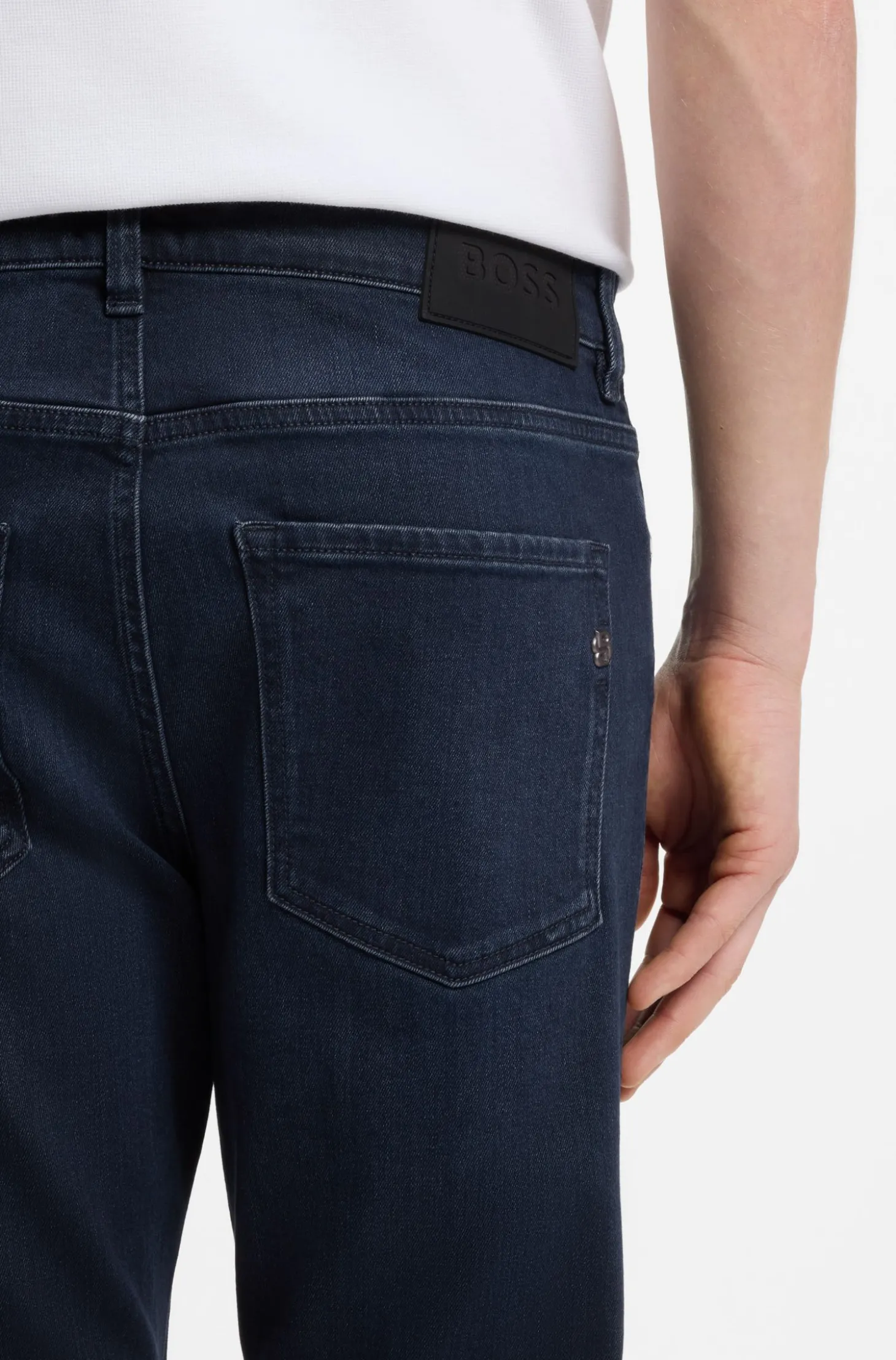 Delaware Slim-Fit Jeans aus elastischem Baumwoll-Mix