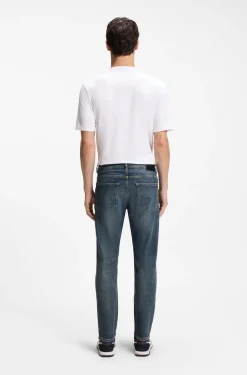 Delaware Slim-Fit Jeans aus elastischem Baumwoll-Mix