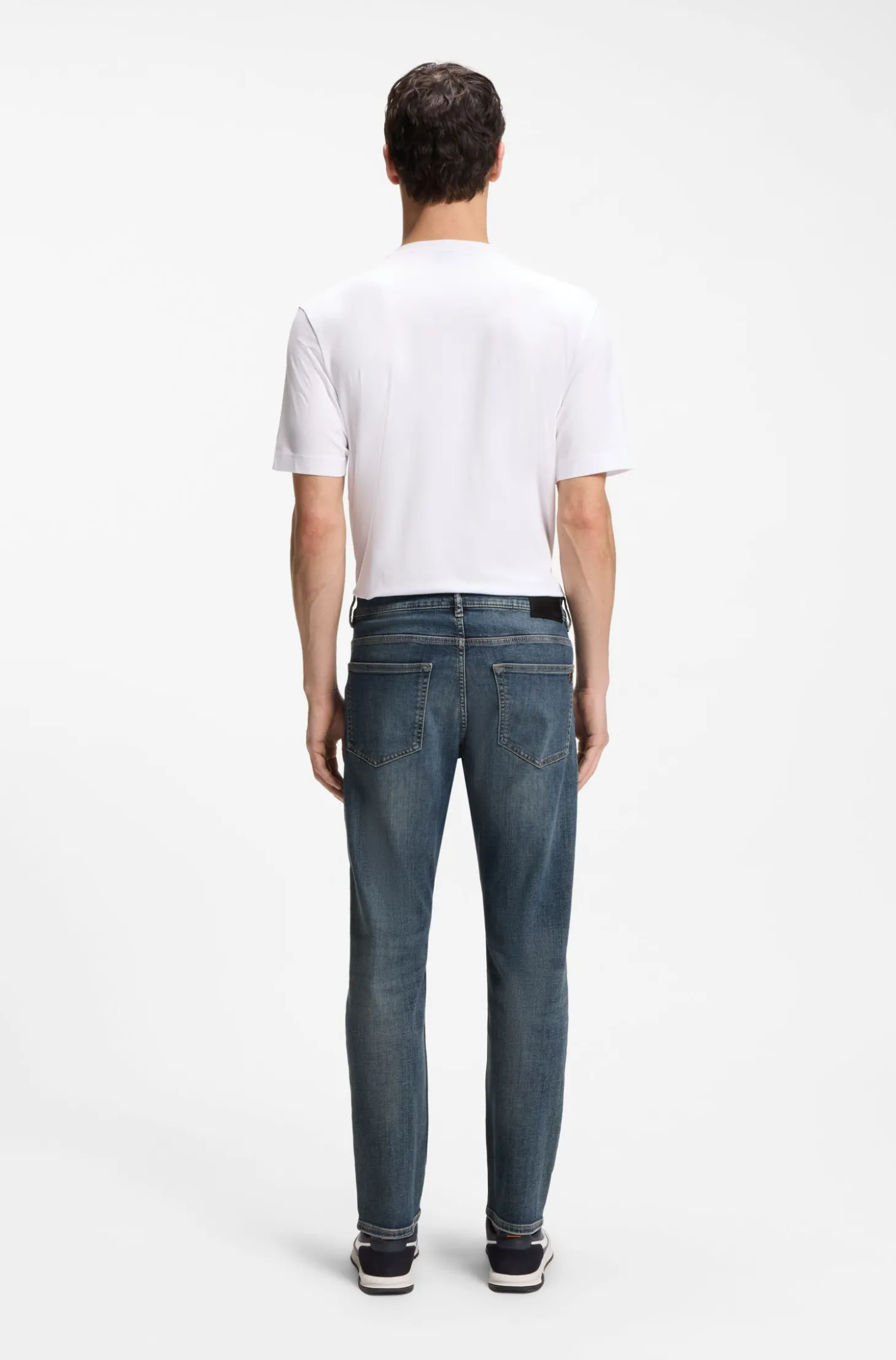 Delaware Slim-Fit Jeans aus elastischem Baumwoll-Mix