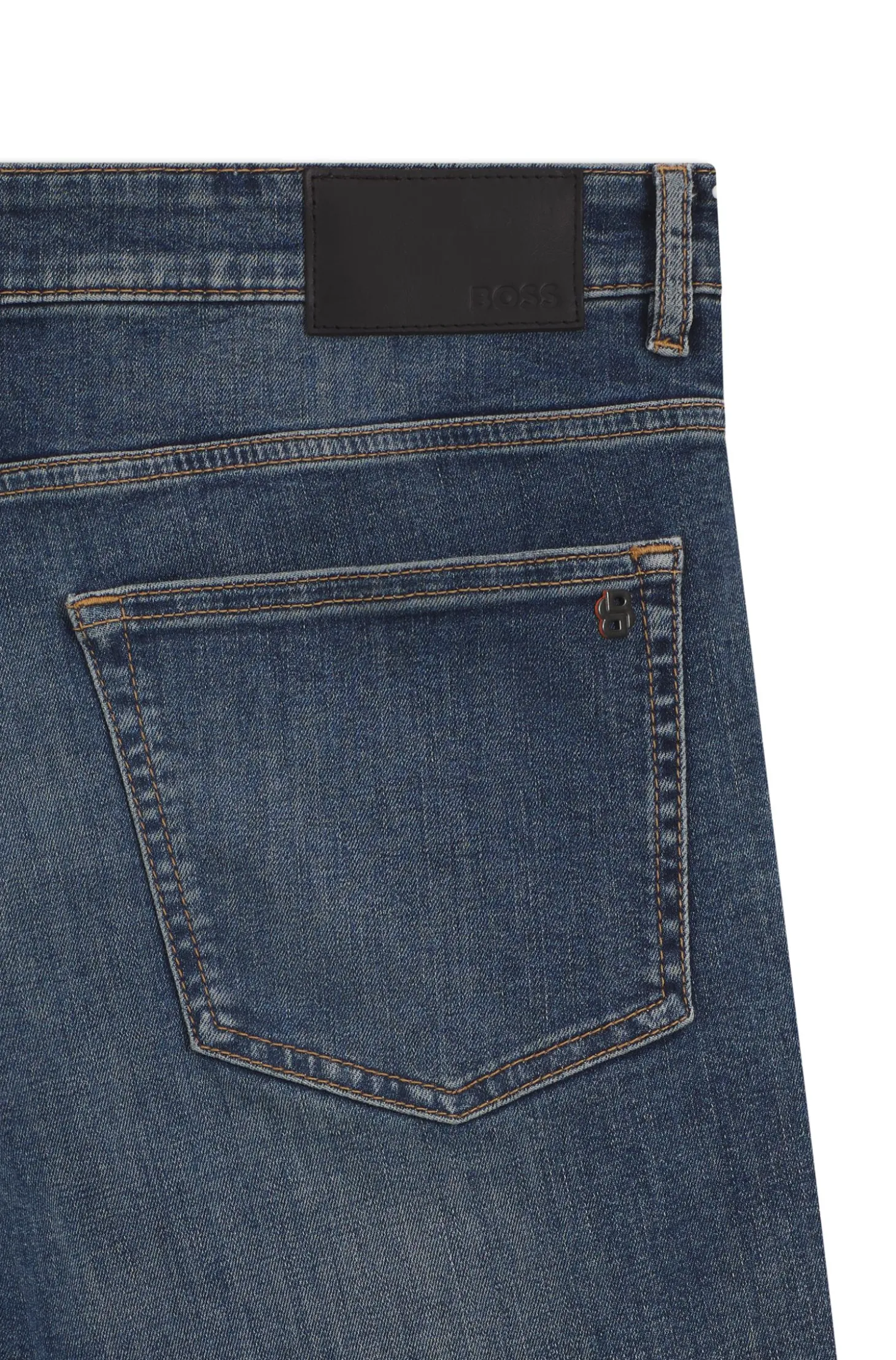 Delaware Slim-Fit Jeans aus elastischem Baumwoll-Mix