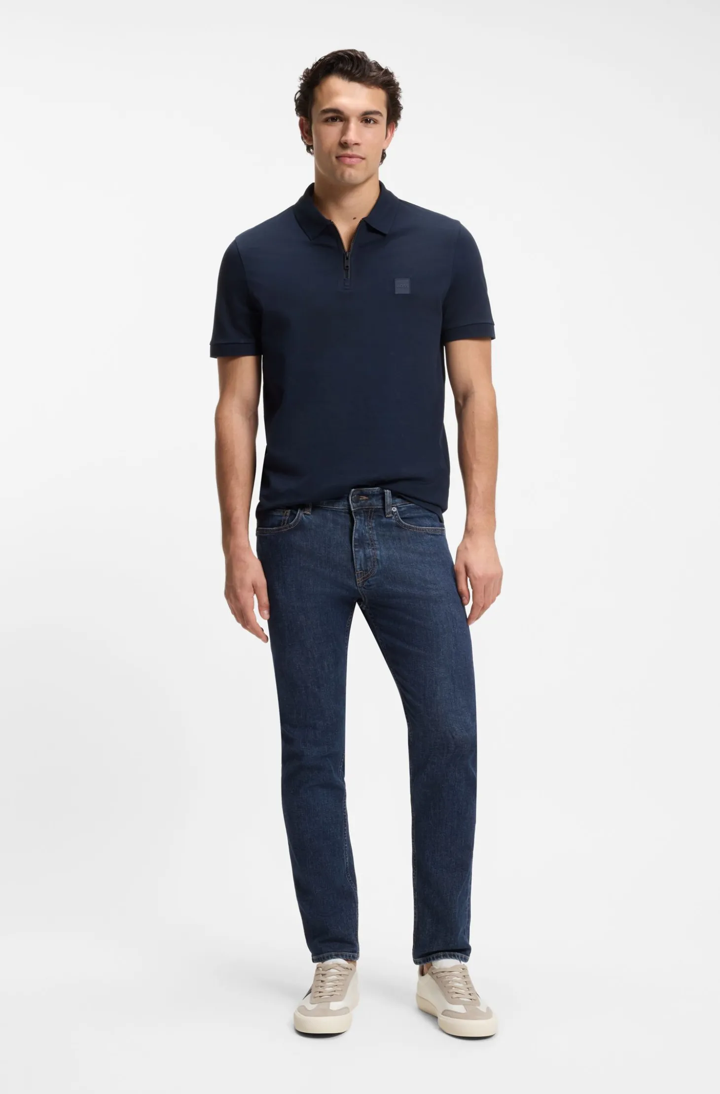Delaware Slim-Fit Jeans aus komfortablem Stretch-Denim