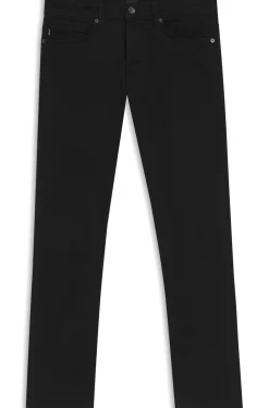 Delaware Slim-Fit Jeans aus komfortablem Stay-Black Stretch-Denim
