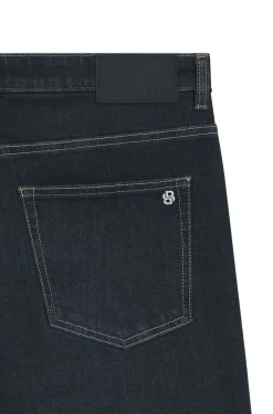 Delaware Slim-Fit Jeans mit Kontrastnähten