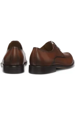 Derbys aus Leder mit Logo-Prägung