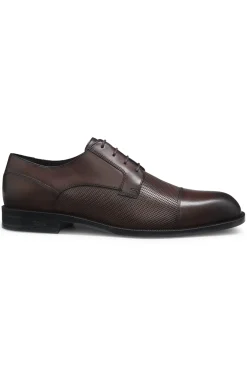 Derbys aus Leder mit Zehenkappe