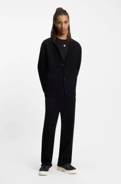 Derbys aus Veloursleder mit Canvas-Details