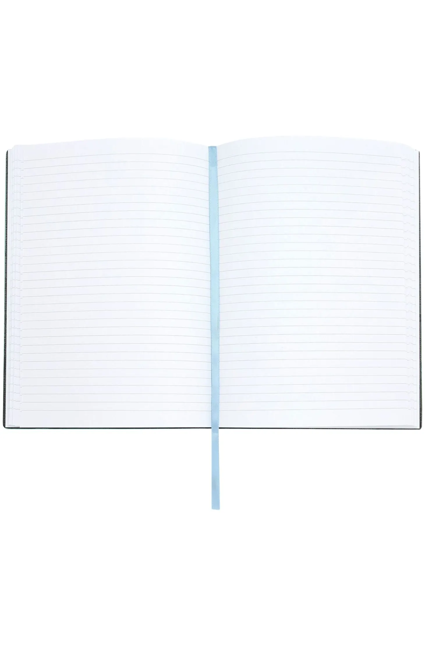 DIN-A5-Notizbuch aus pastellblauem Kunstleder