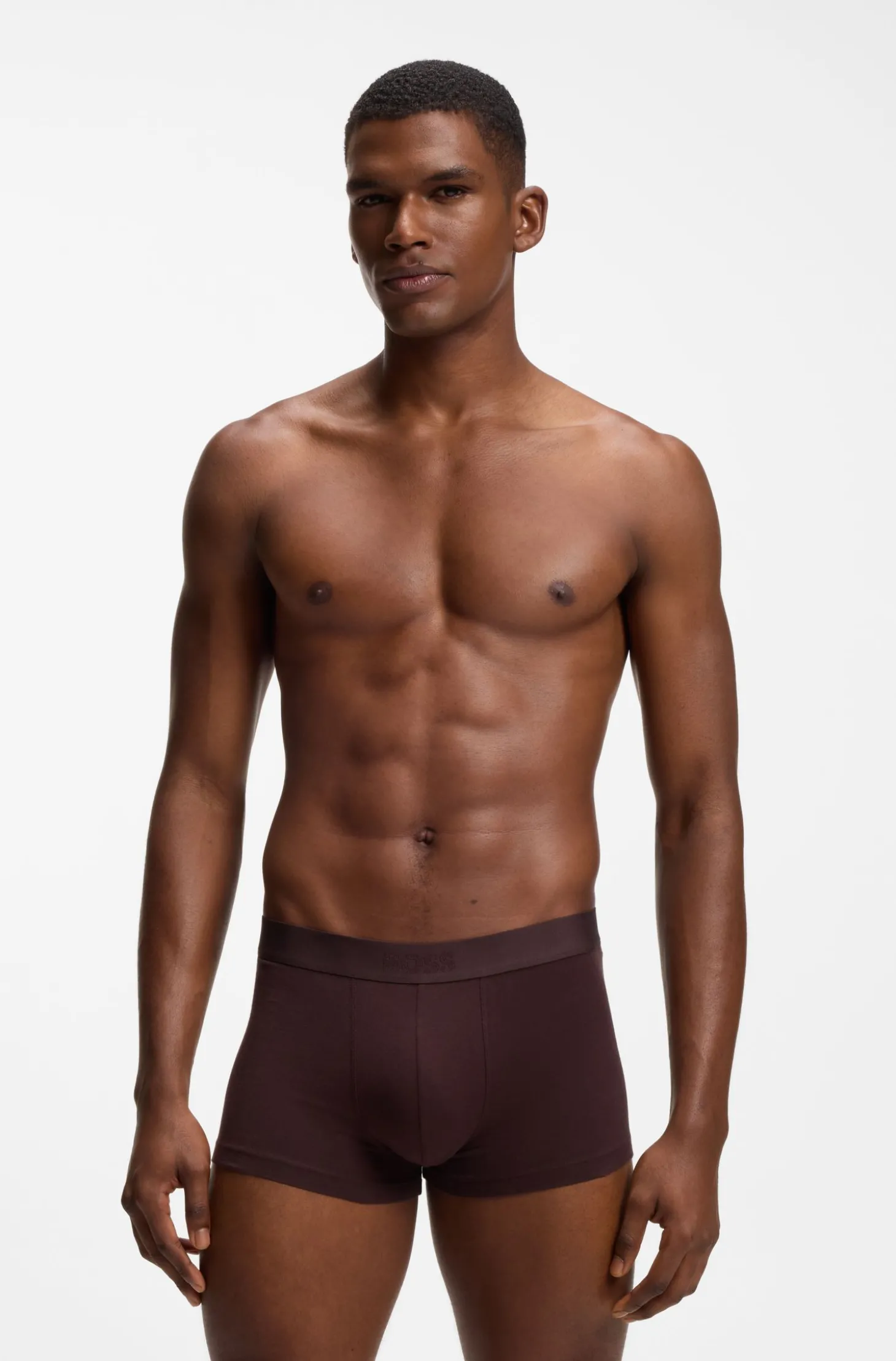 Dreierpack Boxershorts aus Stretch-Baumwolle