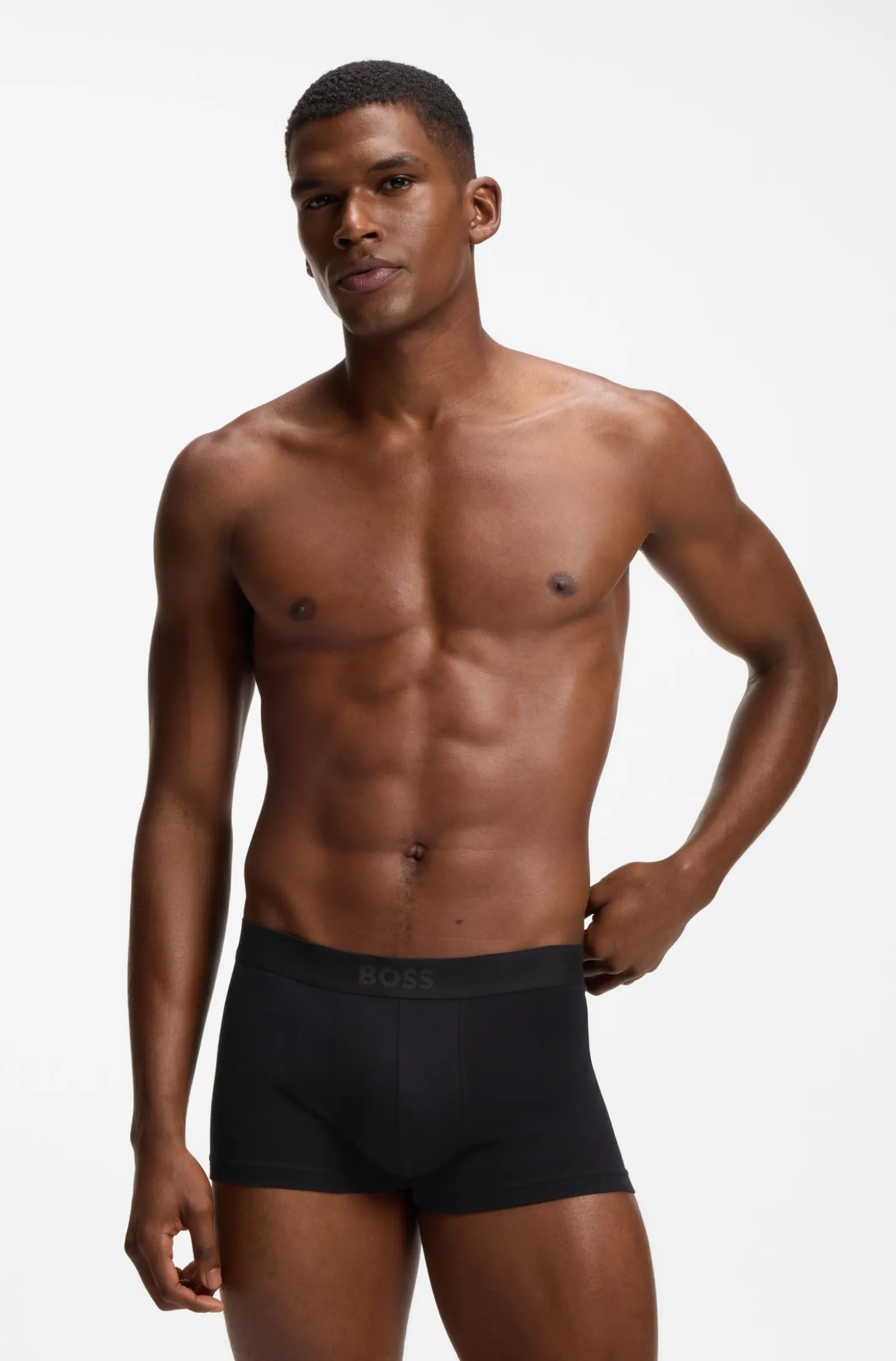 Dreierpack Boxershorts aus Stretch-Baumwolle