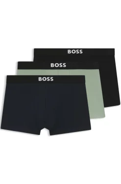 Dreierpack Boxershorts aus Stretch-Baumwolle