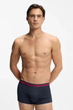 Dreierpack Boxershorts aus Stretch-Baumwolle mit Logo-Bund