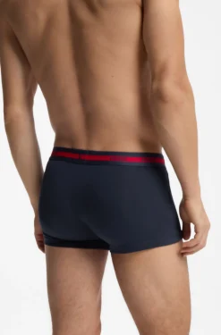 Dreierpack Boxershorts aus Stretch-Baumwolle mit Logo-Bund