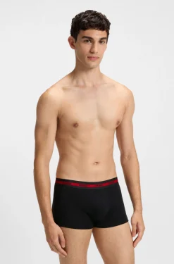 Dreierpack Boxershorts aus Stretch-Baumwolle mit Logo-Bund