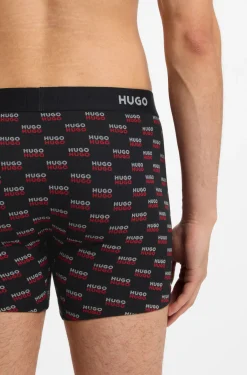 Dreierpack eng anliegende Boxershorts aus Stretch-Baumwolle