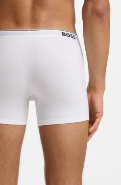Dreierpack eng anliegende Boxershorts aus Stretch-Baumwolle