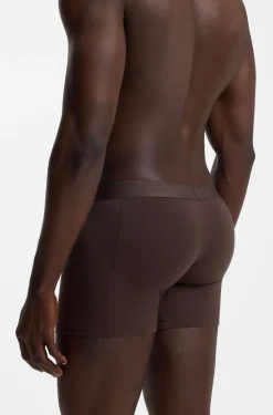 Dreierpack eng anliegende Boxershorts aus Stretch-Baumwolle